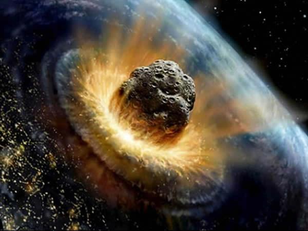 Asteroïde nadert