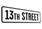 13th Street 13th Street
